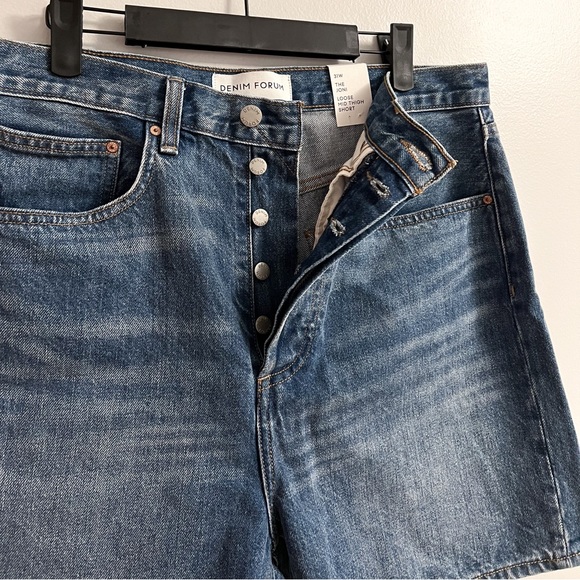 *SOLD* Denim Forum (Aritzia) The Joni Loose Shorts - Picture 7 of 11